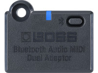 BOSS BT-DUAL <b>Adaptador Bluetooth</b> para CUBE STREET II, ME-90, ME-90B, GX-100, KATANA 110 210, AC-22LX, DUAL CUBE LX, TD-02K KV - BOSS BT-DUAL Adaptador Wireless Bluetooth Audio & MIDI, Permite utilizar as Aplicações EDITOR (Android/iOS) da BOSS, Standard de Comunicação Bluetooth Audio e MIDI (BLE-MIDI), Instalação simples e ...