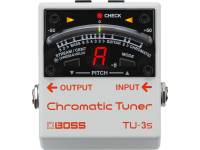 <b>BOSS TU-3S Pedal Afinador Cromático Guitarra Baixo Contrabaixo visor LED BEST-SELLER</b>
