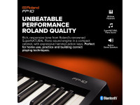 <b>PACK Piano Eletrónico Roland FP-10-BK com Suporte Roland KSCFP10-BK incluido BEST-SELLER</b>