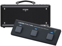 <b>PACK WIRELESS COMBO BOSS KATANA AIR EX + PEDALEIRA</b> - BOSS KATANA AIR EX Combo Bluetooth Totally Wireless Stereo 35W, Inclui: Amplificador BOSS KATANA AIR EX + Transmissor BOSS WL-T, Poderoso Combo Guitarra com Altifalantes Full-range + 35W Potência, ...