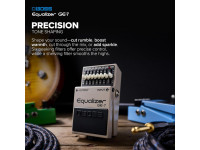 <b>Pedal compacto BOSS GE-7 Equalizador gráfico 7 bandas Multi-aplicações BEST-SELLER</b>