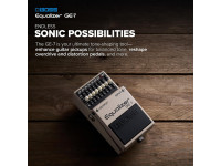 <b>Pedal compacto BOSS GE-7 Equalizador gráfico 7 bandas Multi-aplicações BEST-SELLER</b>