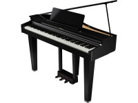 <b>Roland GP-3-PE BLACK POLISH</b> Preto Polido + 15 Sons + 394 Músicas <b>10 ANOS GARANTIA</b> - Roland GP-3 PE Piano Mini-Cauda Preto Polido 10 ANOS GARANTIA, Acabamento elegante Preto Polido + Detalhes Luxuosos + 15 Sons, 256 Vozes Polifonia + Design Compacto + 394 Músicas internas, Tecnolog...