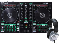 <b>Roland DJ-202 PRO CONTROLADOR DJ SERATO DJ INTRO + Patterns Ritmos TR BEST-SELLER</b>
