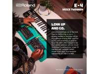 <b>Roland E-4 VOICE TWEAKER Processador Voz Portátil Auto-Pitch Vocoder Looper AIRA COMPACT</b>