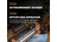 <b>Roland FANTOM-06 Sintetizador 3.500 Sons Visor TOUCH a Cores Sampling 61-teclas</b>