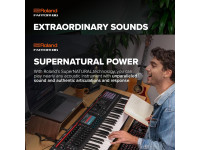 <b>Roland FANTOM-06 Sintetizador 3.500 Sons Visor TOUCH a Cores Sampling 61-teclas</b>