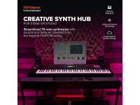 <b>Roland FANTOM-07 Sintetizador 3.500 Sons Sampler Visor TOUCH a Cores 76-teclas</b>