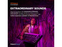 <b>Roland FANTOM-07 Sintetizador 3.500 Sons Sampler Visor TOUCH a Cores 76-teclas</b>