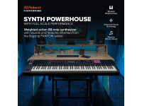 <b>Roland FANTOM-08 PIANO Sintetizador 3.500 Sons Visor TOUCH a Cores 88-Teclas Pesadas Piano</b>