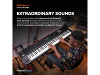 <b>Roland FANTOM-08 PIANO Sintetizador 3.500 Sons Visor TOUCH a Cores 88-Teclas Pesadas Piano</b>