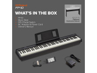 <b>Roland FP-10 PIANO ELETRÓNICO PORTÁTIL preto 88 teclas pesadas qualidade-preço imbatível BEST-SELLER</b>