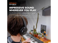 <b>Roland FP-30X Piano Digital Preto Elétrico portátil económico colunas computador bluetooth BEST-SELLER</b>