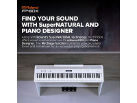 <b>Roland FP-60X STAGE PIANO Piano Profissional 88-teclas pesadas 358 sons Speakers 26W</b>