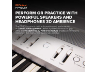 <b>Roland FP-60X STAGE PIANO Piano Profissional 88-teclas pesadas 358 sons Speakers 26W</b>