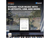 <b>Roland FP-60X STAGE PIANO Piano Profissional 88-teclas pesadas 358 sons Speakers 26W</b>