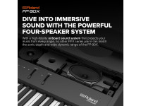 <b>Roland FP-90X BK PRO Piano Profissional Palco Preto 88-teclas Teclas Madeira PHA-50</b>