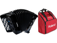<b>Roland FR-1XB BK Acordeão Electrónico de Botões Preto BEST-SELLER</b>