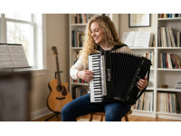 <b>Roland FR-8X-BK Acordeão Electrónico Profissional de Teclas Preto saco transporte incluído BEST-SELLER</b>