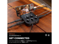 <b>Roland GO:MIXER PRO-X Mesa Mistura portátil compacta porta USB Smartphones e Tablets interface audio alimentação pilhas</b>
