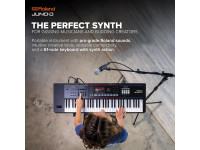 <b>Roland JUNO-D8 Sintetizador 3800 Sons 95 kits Bateria Visor a Cores 88-teclas pesadas de piano</b>