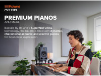 <b>Roland RD-08 Piano Palco Portátil 3000 sons ZEN-Core 88-Teclas Pesadas BEST-SELLER</b>