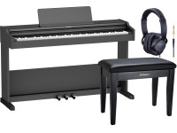 <b>Roland RP-107 Piano Eletrónico preto USB Bluetooth 88 teclas app Roland Piano BEST-SELLER</b>