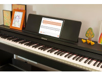 <b>Roland RP107 Piano Eletrónico preto USB Bluetooth 88 teclas app Roland Piano BEST-SELLER</b>