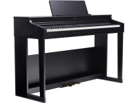 <b>Roland RP701 CB Piano Eletrónico preto USB Bluetooth 88 teclas app Roland Piano</b>