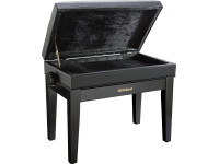 <b>Roland RPB-400PE Banco Piano Preto Polido regulação altura compartimento acessórios BEST-SELLER</b>