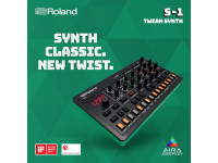<b>Roland S-1 Sintetizador Portátil inspirado no Roland SH-101 AIRA Compact</b>