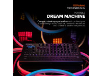 <b>Roland SH-4D Sintetizador Desktop Sequenciador Patterns Ritmo inspirado no JUNO-106 e SH-101</b>