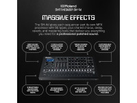 <b>Roland SH-4D Sintetizador Desktop Sequenciador Patterns Ritmo inspirado no JUNO-106 e SH-101</b>