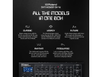 <b>Roland SH-4D Sintetizador Desktop Sequenciador Patterns Ritmo inspirado no JUNO-106 e SH-101</b>