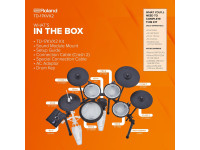<b>Roland TD-17KVX2 E-Drum Set 5-peças Conjunto de Bateria Eletrónica com Double Mesh Head BEST-SELLER</b>