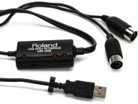 <b>Roland UM-ONE-MkII interface ligações MIDI 5-pinos e ficha USB sequenciador sintetizador workstation computador daw BEST-SELLER</b>