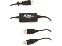 <b>Roland UM-ONE-MkII interface ligações MIDI 5-pinos e ficha USB sequenciador sintetizador workstation computador daw BEST-SELLER</b>