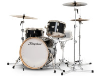 <b>Slingerland 4-piece Drum Kit Studio King del Norte Black SDKTSKK20N03BQDNB</b>