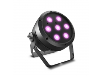 Cameo ROOT PAR 4  - Poderosa PAR LED de quatro cores de 7 x 4 W com saída de luz de 1350 lm, Excelente mistura de cores RGBW, Lentes otimizadas para intensidade de luz uniforme, DMX e entrada e saída de energia para e...