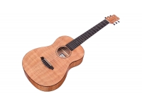Cordoba Mini II FMH  - Mini Guitarra, Tampo Flamed Mahogany, Fundo/Ilhargas Flamed Mahogany, Braço/Escala Mahogany/Mahogany, Cavalete Composite, Pestana NuBone 48mm (1 7/8), 