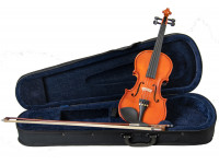  Cremona Cervini HV-100 1/4  - Violino Cervini by Cremona HV-100, Tamanho 1/4, Spruce top, Maple b&s, Inclui estojo e arco, 