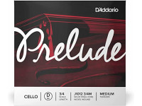 Daddario  3/4 Prelude J1012 M Re - Single D String, 3/4 Scale, Medium Tension, 