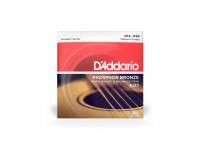 D´Addario  EJ17  - Fósforo Bronze, Ferida Redonda, Som claro e transparente com grande brilho, Medidor: 013 - 017 - 026 -035 - 045 - 056, 