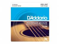 D´Addario Jogo de 12 Cordas EJ38 D´Addario Jogo de 12 Cordas EJ38