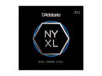 Daddario  NYS011 Single String - Espessura: 0,011, Liga de aço de alto carbono NYXL simples, 