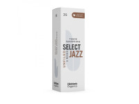 D'Addario Organic Select Jazz Unfiled Tenor Sax Reeds, 3S (5 Pack)
