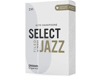 Daddario  Woodwinds Organic Sel. Jazz Filed ALT 2M - Força 2M (média), Arquivado, A ponta Organic Select Jazz produz excelente projeção e um som claro e completo, Excelente controle e projeção, Grande flexibilidade de articulação, As palhetas D'Addar...