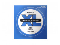 Daddario  XLB100 Bass XL Single String - Thickness: 100, Nickel wound, Round wound, 