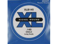 Daddario  XLB145 Bass XL Single String - Thickness: 145, Nickel wound, Round wound, Long scale, 