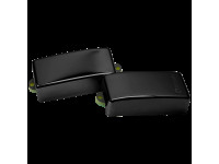 DiMarzio  DP296GB Billy Sheehan Relentless P-Bass Pickup Gloss Black - Model	DP296GB, Finish	Gloss Black, Recomendado para: posição intermediária, Conexão rápida: Não, Fiação: 4 condutores, Ímã: Cerâmica, 